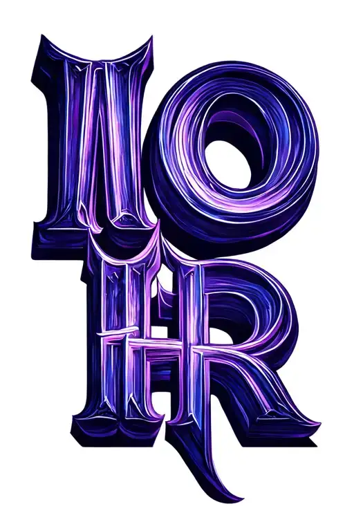 Mother Father In Letters