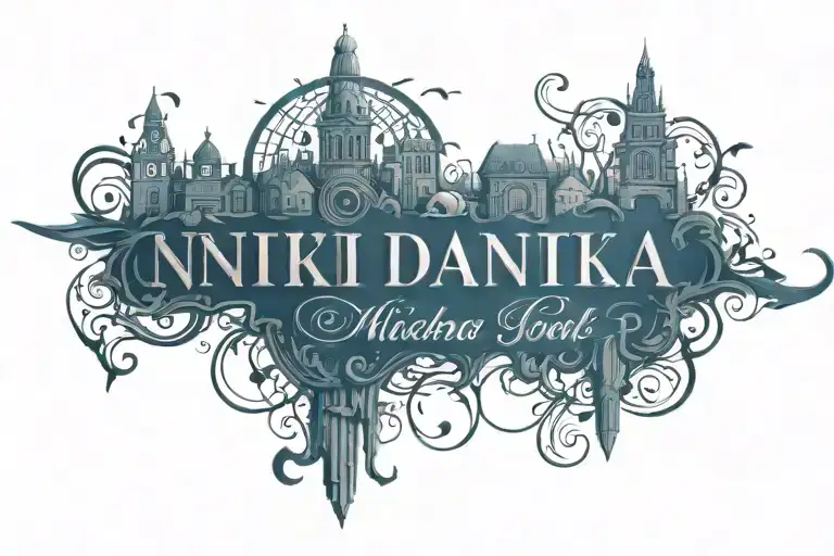 Tattoo With Names Of Children Children Roman Daniil Nikita