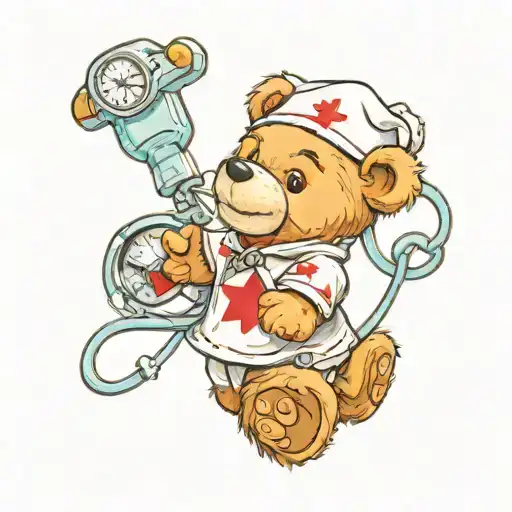 Nurse Teddy Bear