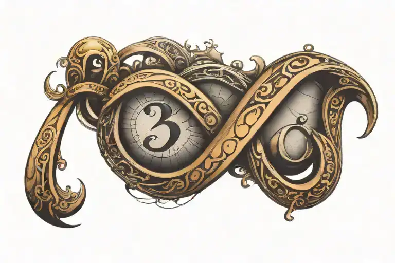 Infinity Sign With The Date 2 May 1936