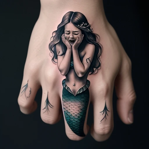 Mermaid Crying