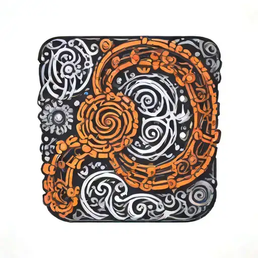 Tattoo On Wrost That Looks Like A Beaded Bracelet