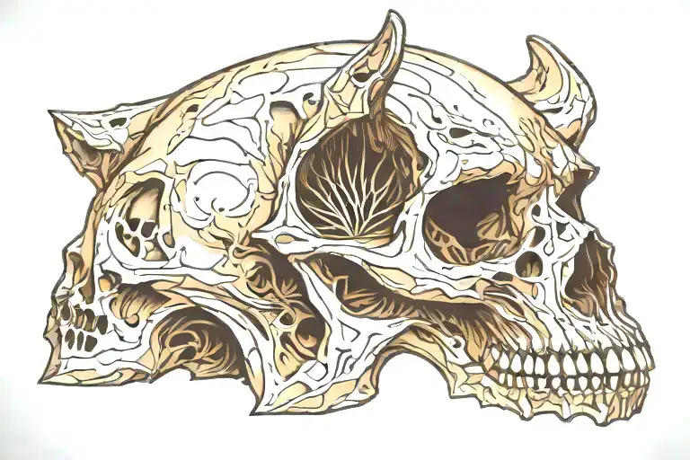 Cat Skull