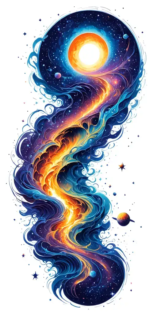 Space Galaxies Universe Planet Stars Blackhole Destroying Wormhole