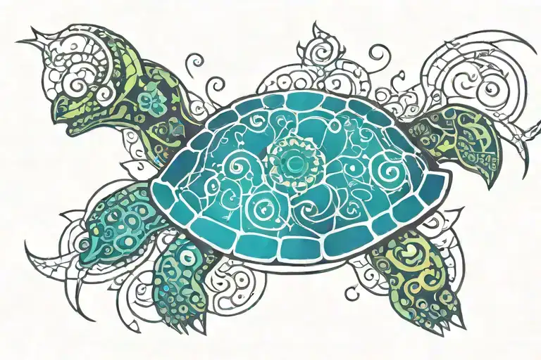 Turtle And Taurus Zodiac Sign