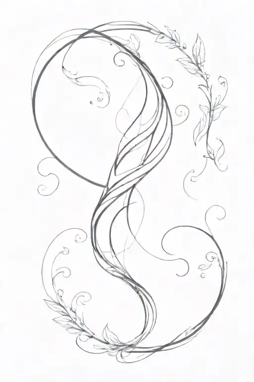 Wind Wild Tornado Swirl With Seperate Leaves Circling