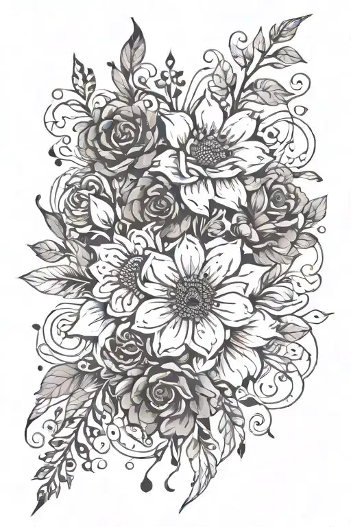 Birth Month Flower Bouquet