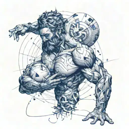 Atlas Carrying The Turkish