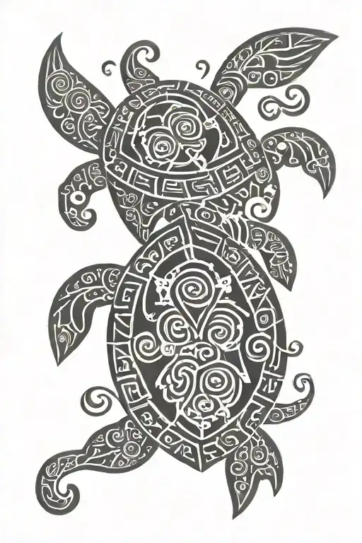 Hawaiian Turtle Heiroglyph