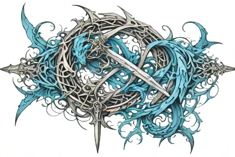 Dragon Sword Intertwined