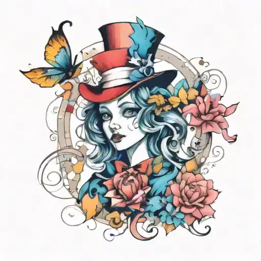 Characters From The Alice In Wonderland