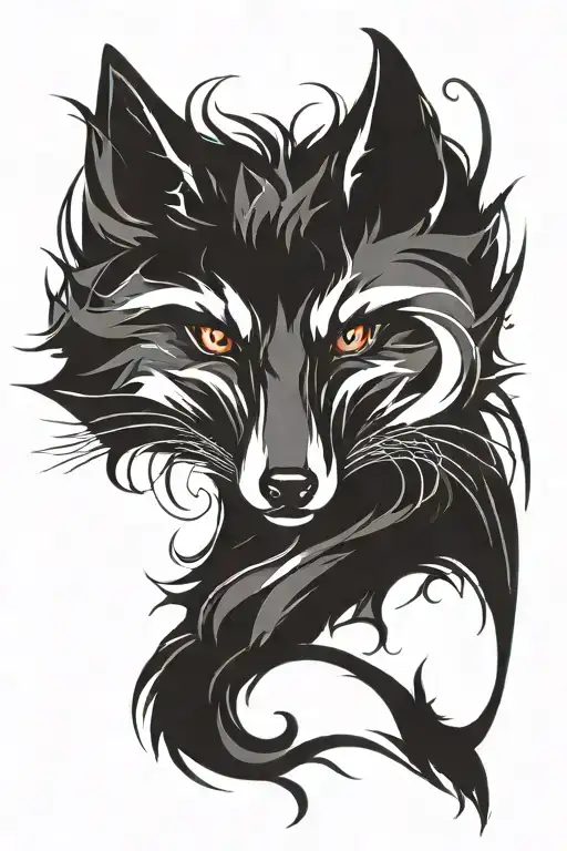 Evil Black Fox