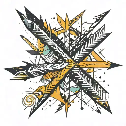 4 Arrows Representing Progress