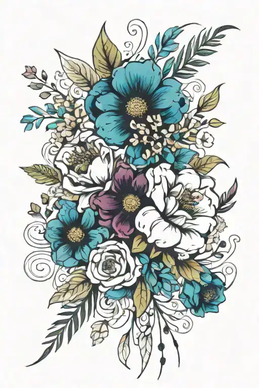 Birth Flower Bouquet