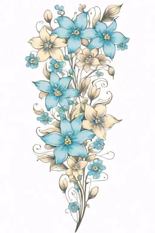 Forget Me Not Flowers