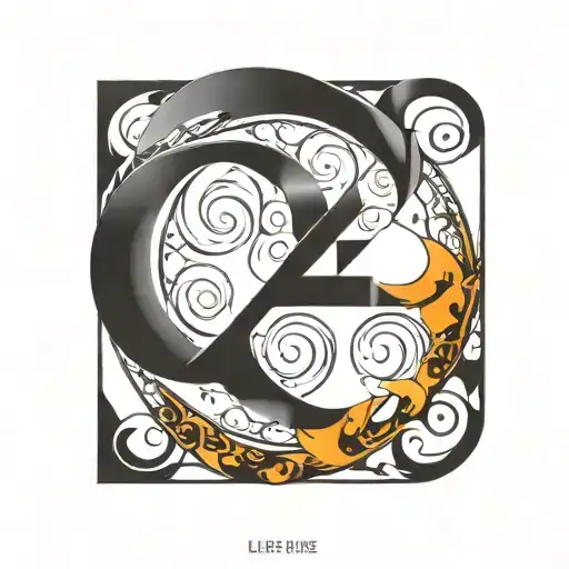 The Word 'Lee' Inside An Infinite Symbol