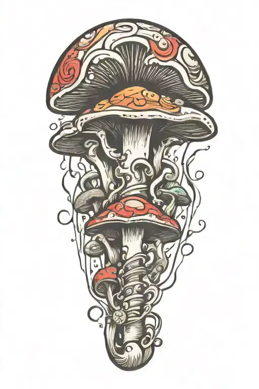 Mushroom Shotgun Intertwined