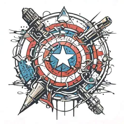 Captain America Shield Microphone
