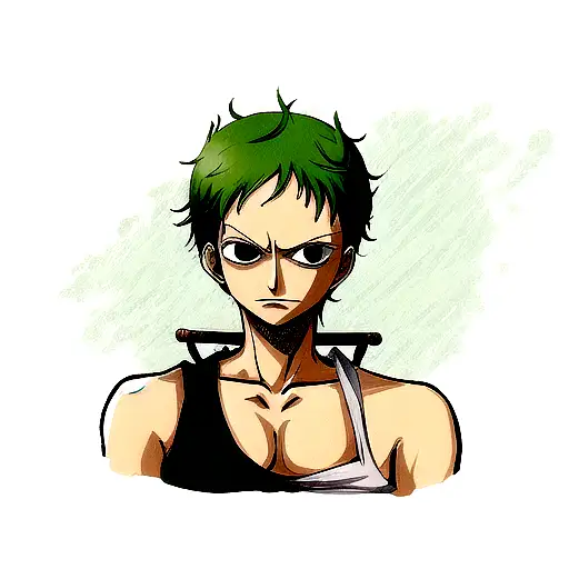 Zoro One Piece Con Gorra