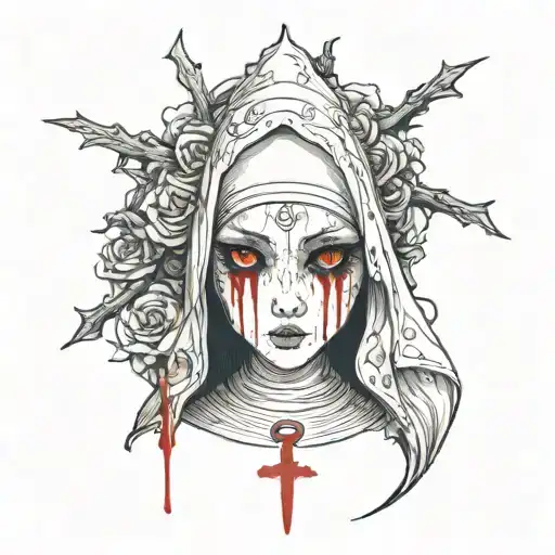Nun With Bloody Eyes