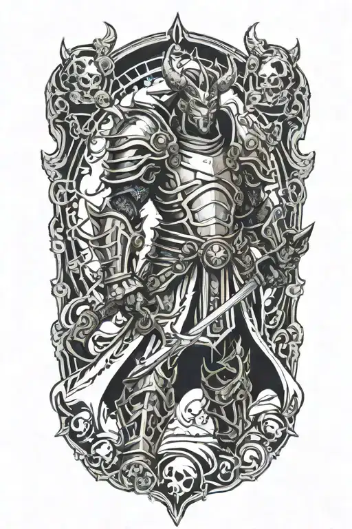 Demon Priest Wearing Armor