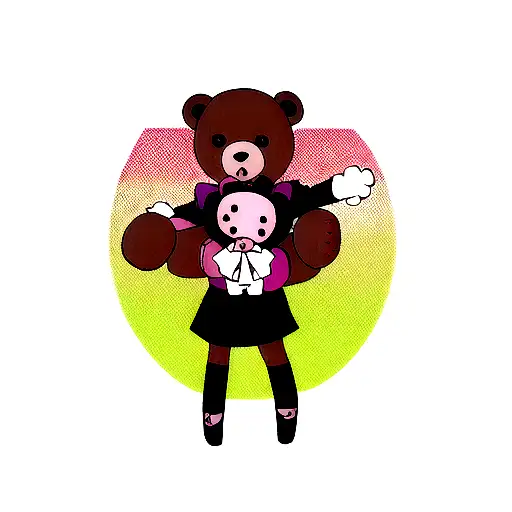 Horror Gothic Teddy Bear