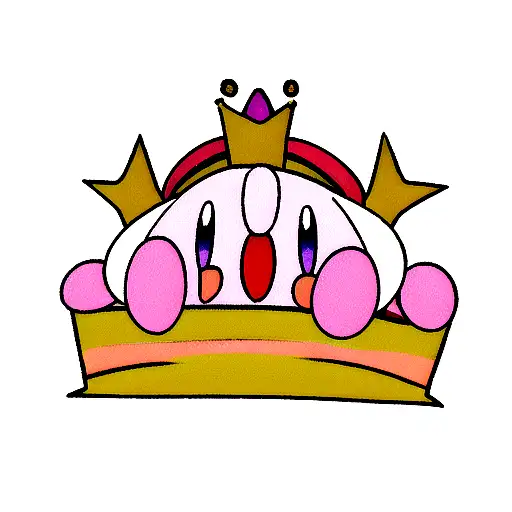 Kirby With Crown
