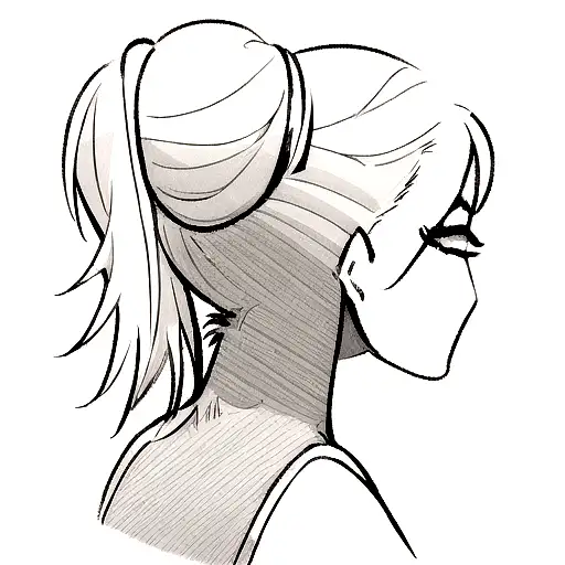 Capital Letters J And A Back Neck Scar