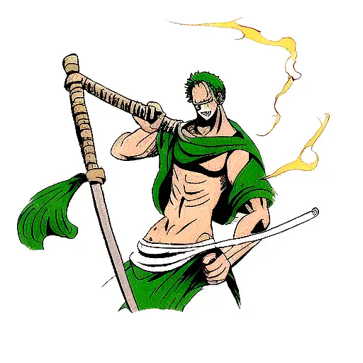 Anime One Piece Zoro