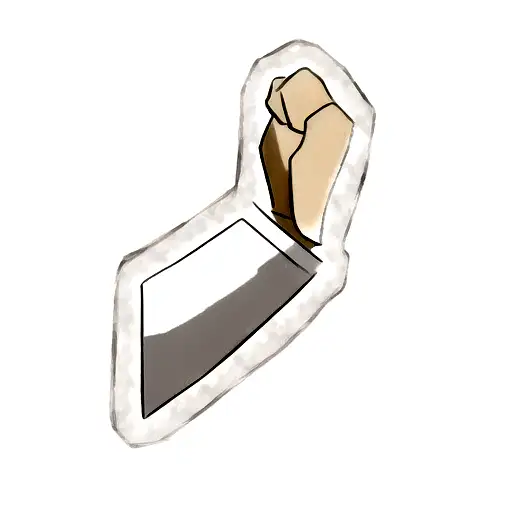 A Fist With A Snake Skin