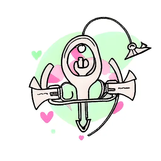 Anchor With A Heart Loop