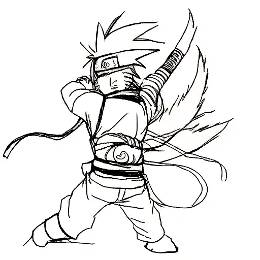 Naruto Headband Nine Tail Beast