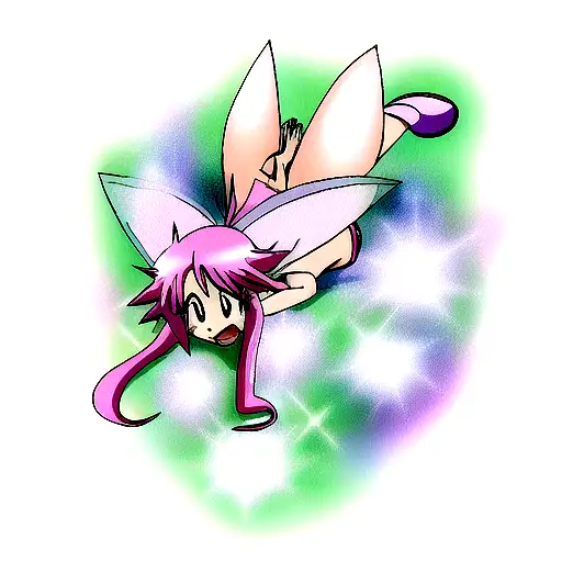 Fairy Bent Over Blowing Fairy Dust