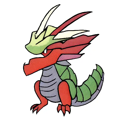 Dragon With Cold Fire