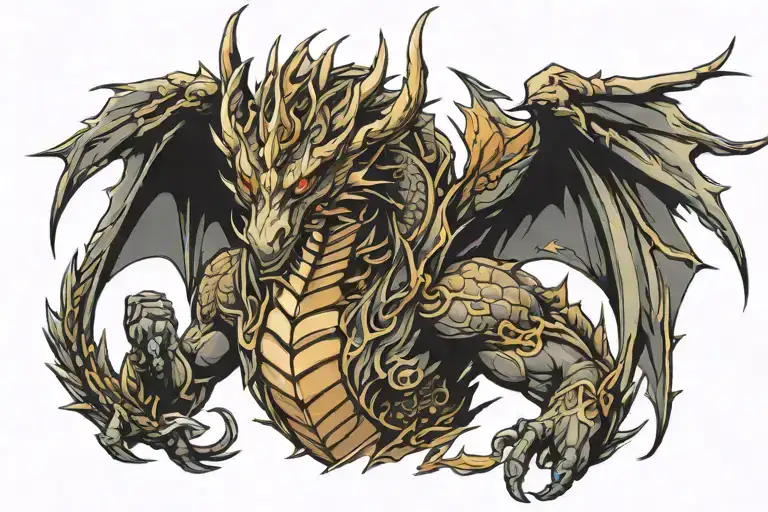 Dragon Shoulder Overlay