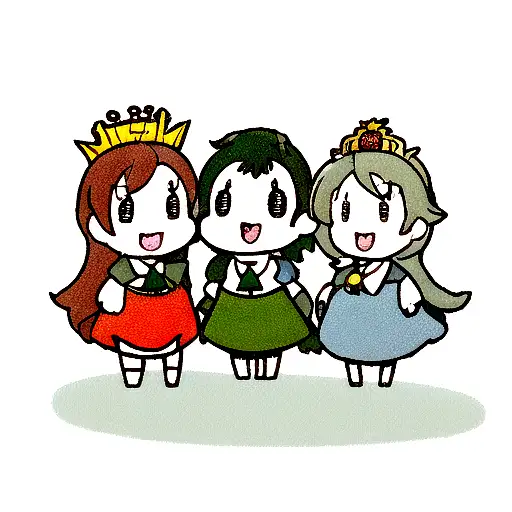 3 Little Birds On A Bay Leaves Crown