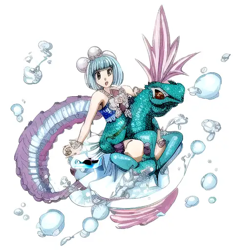 A Water Dragon With A Pearl