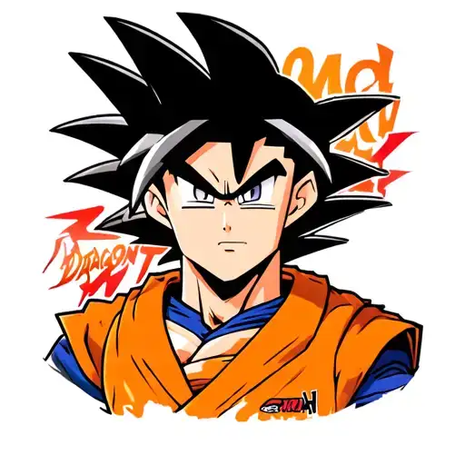 Riley Freeman Dressed Like Dragon Ball Z