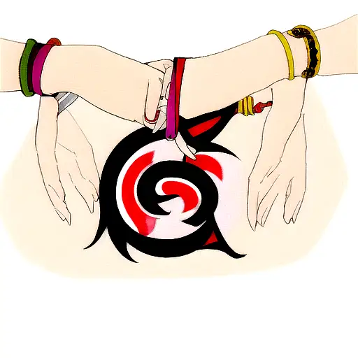 Bracelet Akatsuki Naruto Logo