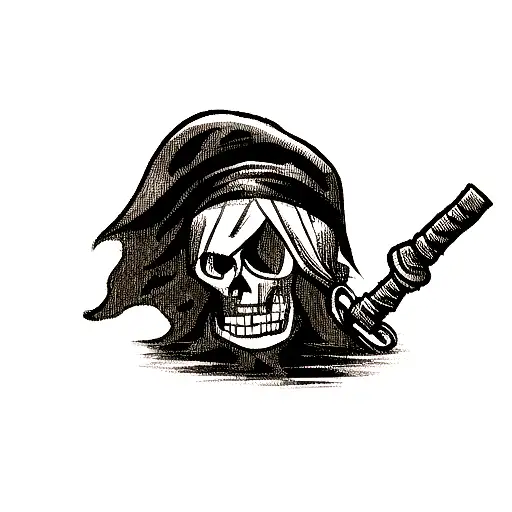 Horror Skull Pirate