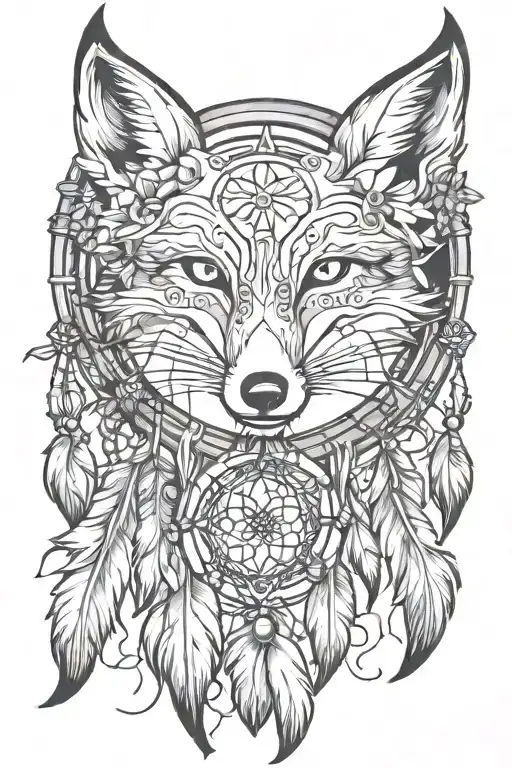 Fox Dream Catcher