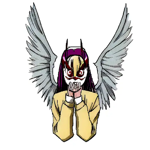 Demon Wearing Angel Mask