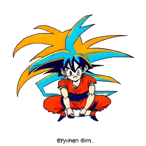Goku Name In Gaming Stlye