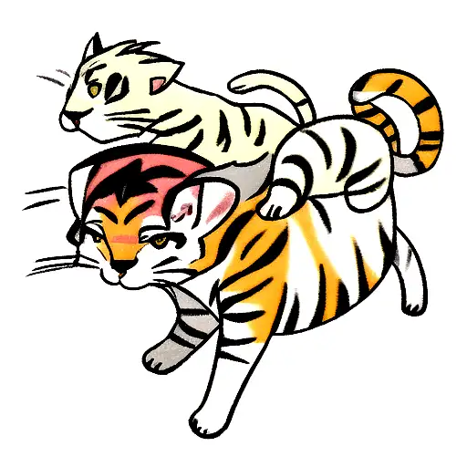 Cat Snake Goat Tiger