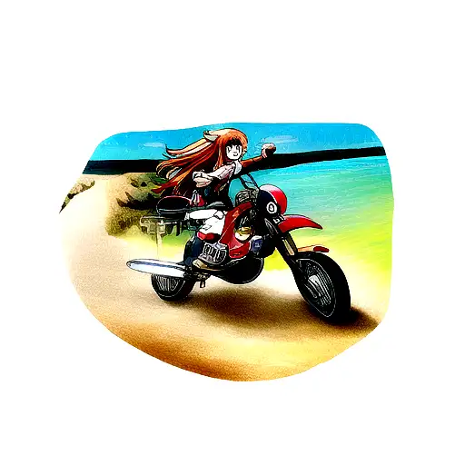 Mountain Sun Sea Motorcycle