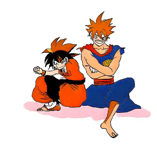 Goku Luffy Naruto Ichigo Separate