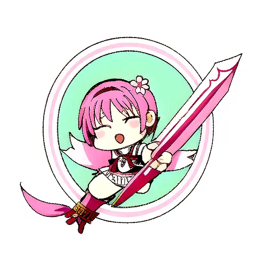 Sakura Blossom And Dagger