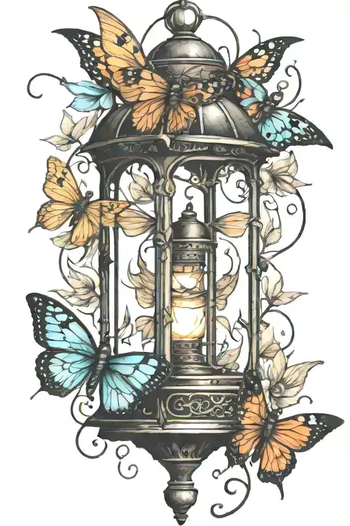 Top Moth Lantern