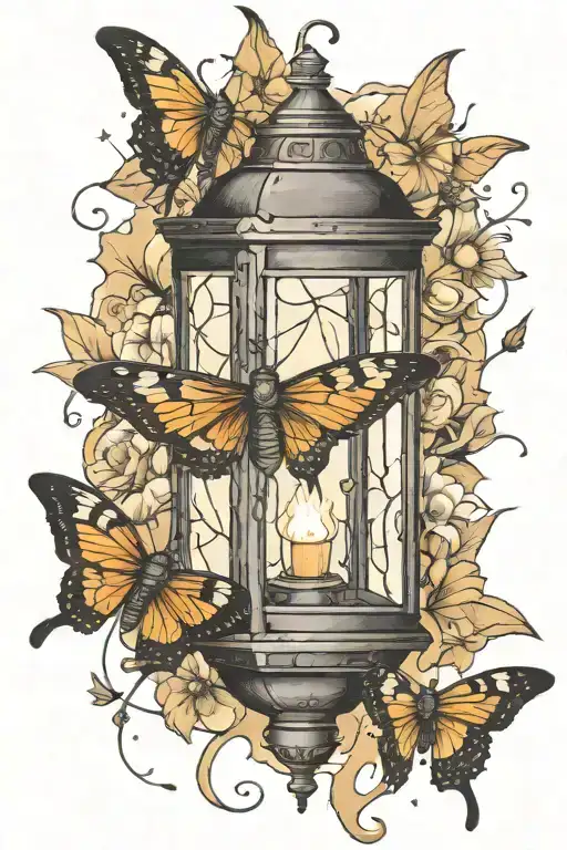 Top Moth Lantern