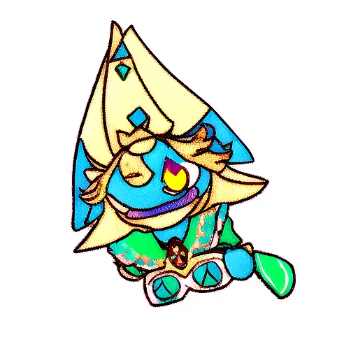 Zelda Triforce Pendants Color